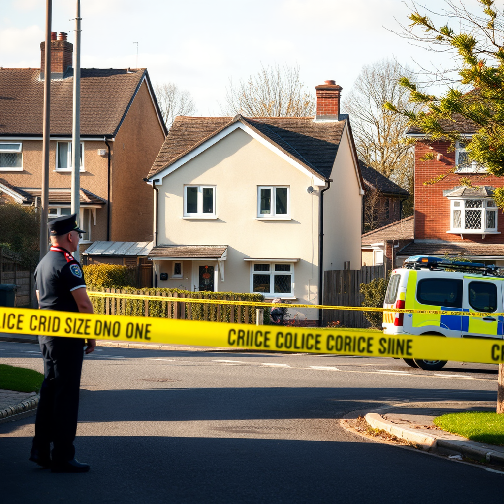 Police set up cordon around house in East Leake
